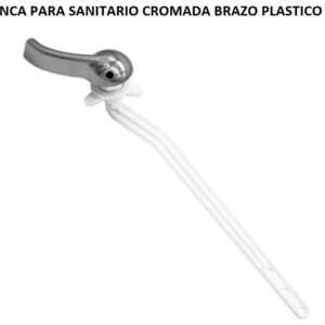 PALANCA PARA SANITARIO CROMADA BRAZO PLASTICO 9564