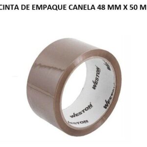 CINTA DE EMPAQUE CANELA 48 MM X 50 M