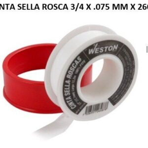 CINTA SELLA ROSCA 3/4 X .075 MM X 260"