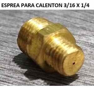 ESPREA PARA CALENTON 3/16 X 1/4