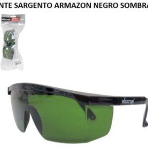 LENTE SARGENTO ARMAZON NEGRO SOMBRA 3