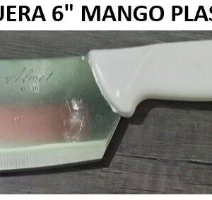 HACHA TAQUERA 6" MANGO PLASTICO CUC10