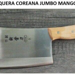 HACHA TAQUERA COREANA JUMBO MANGO MADERA