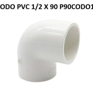 CODO PVC 1/2 X 90 P90CODO13