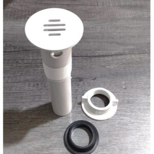 CONTRA LABAVO CON REJILLA PLASTICO 1 1/4 X 7 S27-RP