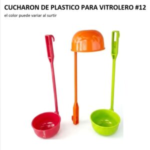 CUCHARON DE PLASTICO PARA VITROLERO #12