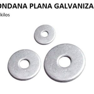 RONDANA PLANA GALVANIZADA