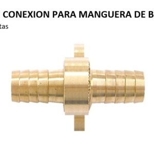 JUEGO CONEXION PARA MANGUERA DE BRONCE CON OREJITAS
