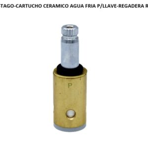 VASTAGO-CARTUCHO CERAMICO AGUA FRIA P/LLAVE-REGADERA RF56
