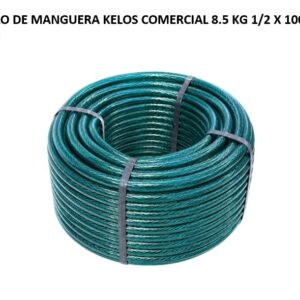 ROLLO DE MANGUERA KELOS COMERCIAL 8.5 KG 1/2 X 100 MTS