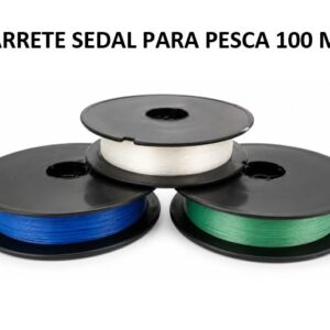 CARRETE SEDAL PARA PESCA 100 MTS