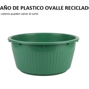BAÑO DE PLASTICO OVALLE RECICLADO