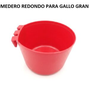 COMEDERO REDONDO PARA GALLO GRANDE EMIL